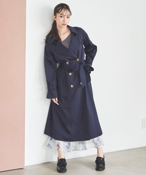 31 Sons de mode トレンチコート コート ベーシックロング