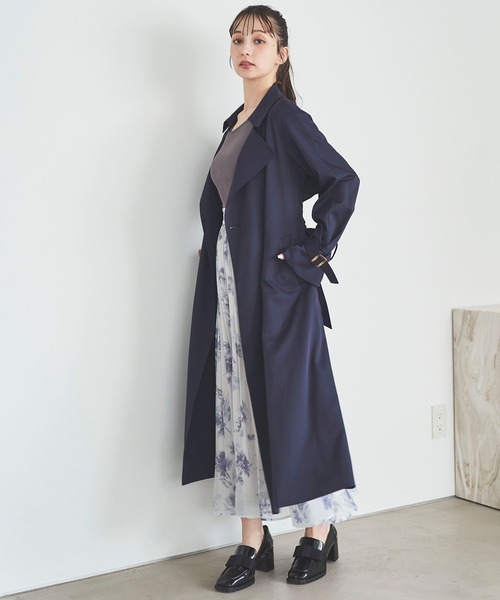 31 Sons de mode トレンチコート コート ベーシックロング