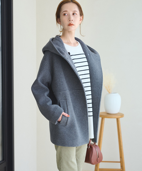 美品　ジャーナルスタンダード　ブラック　コート36 JOURNAL STANDARD（ジャーナルスタンダード） コート 36 ブラック
