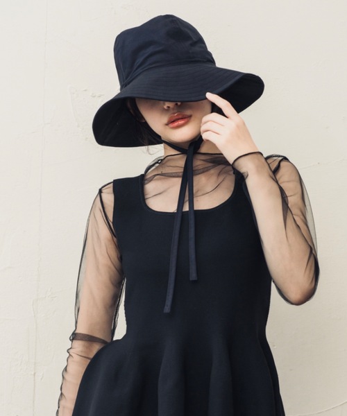 ORIENT MILLINERY 帽子 ハット 紫外線カット レディース TEA「ティー