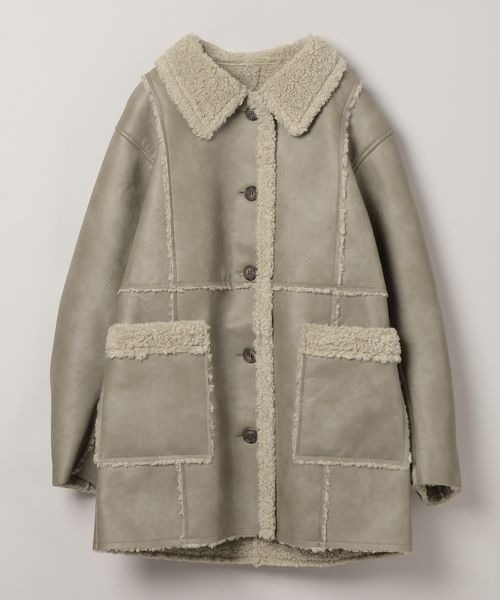 JEANASIS（ジーナシス） コート FREE グレー レディース : ZOZOTOWN