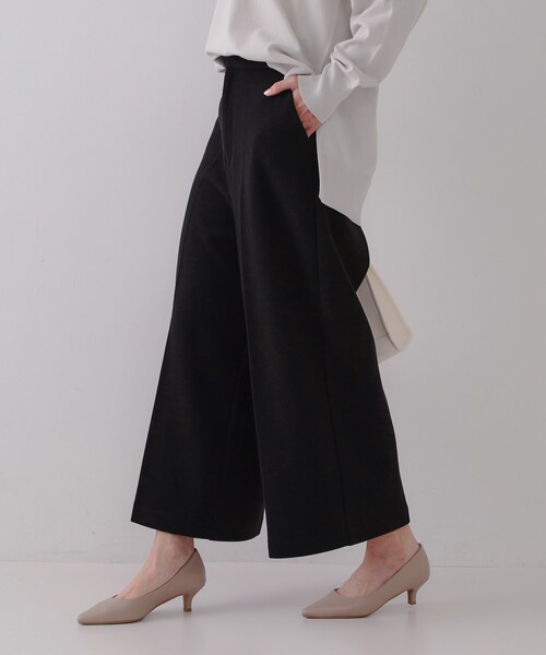 OPAQUE.CLIP（オペークドットクリップ） パンツ ウールライク