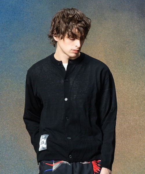 glamb 新品未使用品 グラム カーディガン （ブラック） glamb（グラム） カーディガン Round Neck Cardigan / ラウンドネック