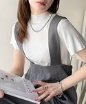 tシャツ 半袖 洗練された大人カジュアル。プチ...の詳細画像2
