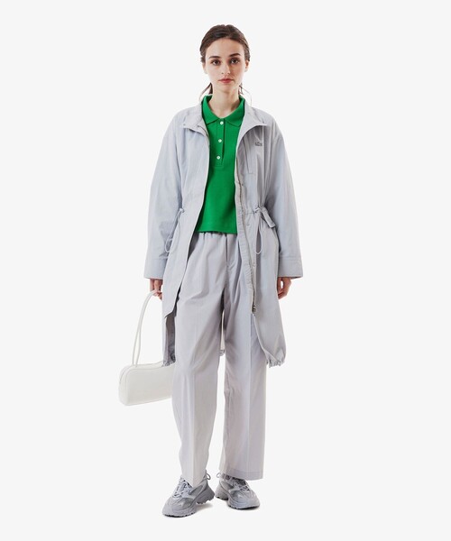 LACOSTE パンツ センタープレスワイドイージーパンツ ワイド