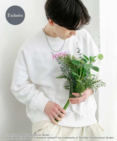 SENSE OF PLACE by URBAN RESEARCH トレーナー スウェット NYBG クルー