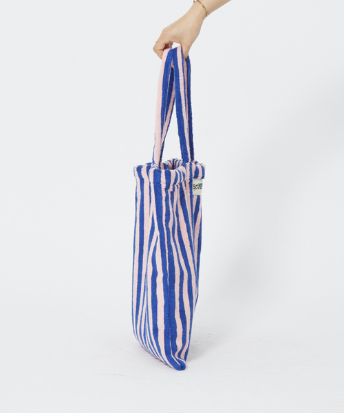 新品　BONGUSTA ボングスタ STRIPEDトートバッグ BONGUSTA/ボングスタ】NARAM STRIPED TOTE トートバッグ｜Rouge