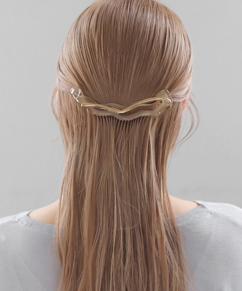 ヘアクリップバナナクリップ バナナクリップ ヘアクリップ まとめ髪[品番：VX000006006]｜Jewel vox