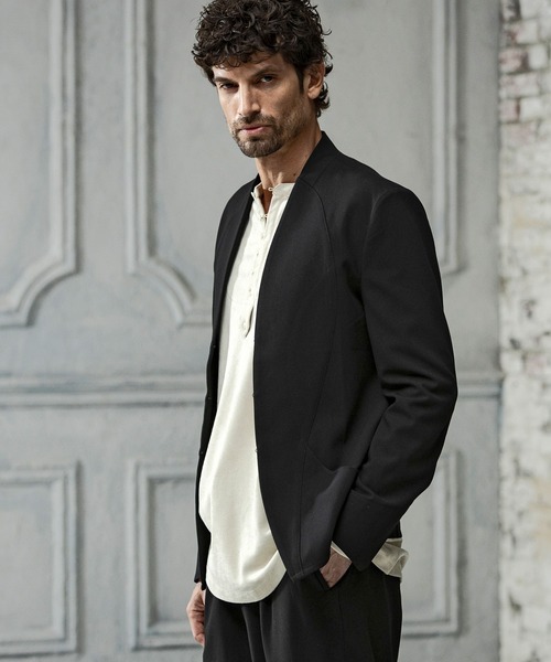 ジャケット ノーカラージャケット C DIEM(カルペディエム)ラウンドカットジャケット ノーカラージャケット メンズ | C DIEM | 15