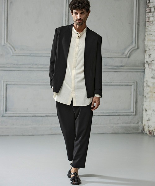 ジャケット ノーカラージャケット C DIEM(カルペディエム)ラウンドカットジャケット ノーカラージャケット メンズ | C DIEM | 17