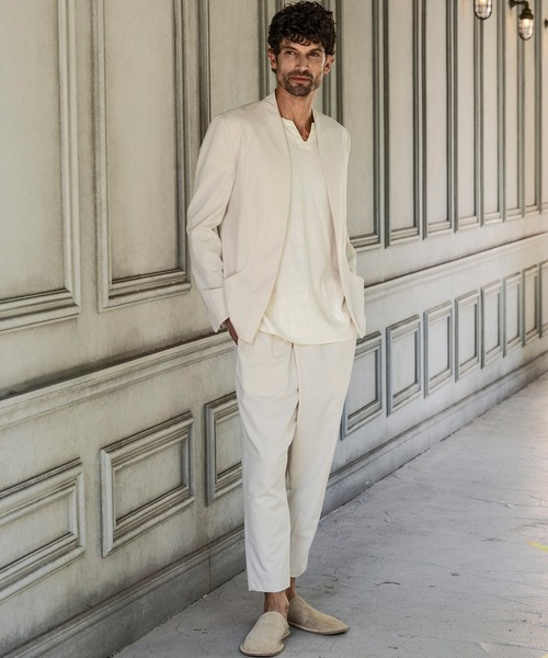 ジャケット ノーカラージャケット C DIEM(カルペディエム)ラウンドカットジャケット ノーカラージャケット メンズ | C DIEM | 05