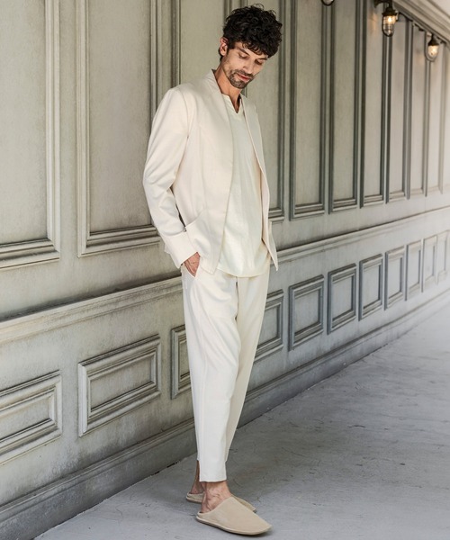 ジャケット ノーカラージャケット C DIEM(カルペディエム)ラウンドカットジャケット ノーカラージャケット メンズ | C DIEM | 06