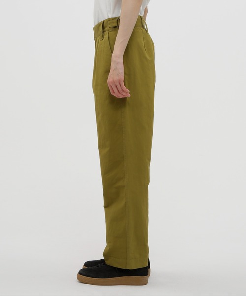 美品　MHL. 23ss WA-SHI COTTON PLAINWEAVE MHL. パンツ WA-SHI COTTON PLAINWEAVE メンズ : ZOZOTOWN Yahoo