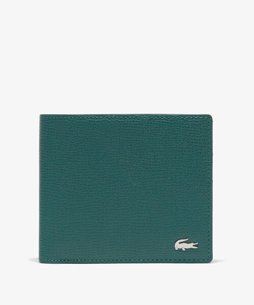 LACOSTE（ラコステ） 二つ折り財布 財布 シュリンクレザー 2つ折り
