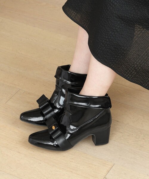 TOCCA 長靴 レインブーツ STEP OF RIBBON 2WAY RAINBOOTS