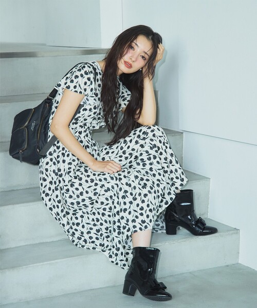 トナカイ♡ TOCCA NUANCE RIBBON RAIN BOOTS NUANCE RIBBON RAIN BOOTS レインブーツ / TOCCA | ファッション
