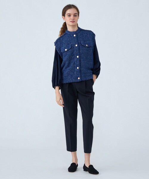 ballsey ベスト ホワイト 美品 Ballsey | TOMORROWLAND / トゥモローランド （レディース） ベスト