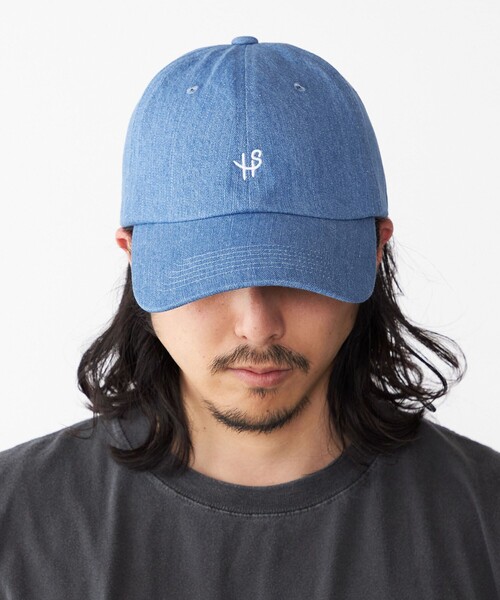 【直営・関税送料込】デニムキャップ SHIPS キャップ 帽子 「WEB限定」SHIPS: ワンポイント ロゴ エン