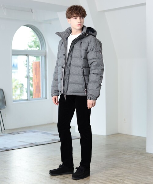 BEAMS HEART（ビームス ハート） ダウンジャケット L グレー メンズ