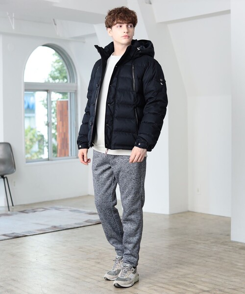 BEAMS HEART（ビームス ハート） ダウンジャケット L グレー メンズ