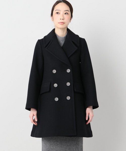 IENA（イエナ） ピーコート 38 ブラック レディース : ZOZOTOWN Yahoo