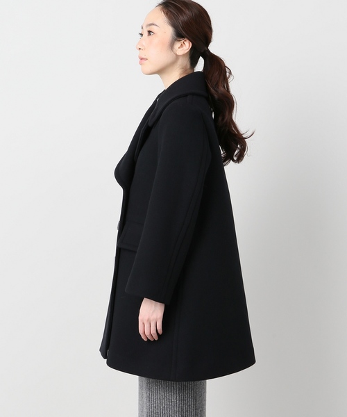 IENA（イエナ） ピーコート 38 ブラック レディース : ZOZOTOWN Yahoo