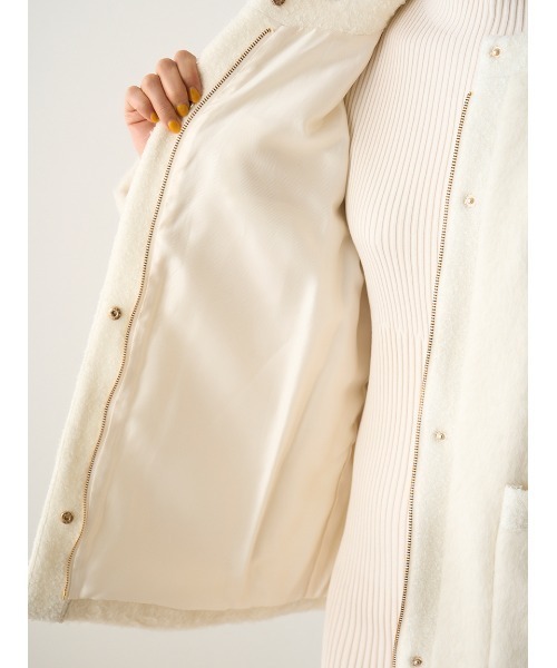 CELFORD（セルフォード） ノーカラージャケット 38 アイボリー