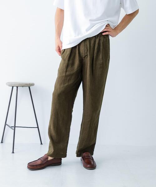 vital pure linen roped tuck pants リネンパンツ m55871473415_1.jpg?1749711434