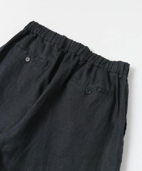 vital pure linen roped tuck pants リネンパンツ vital pure linen roped tuck pants リネンパンツ
