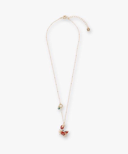 【ANNA SUI】即対応 カニモチーフ ネックレス ANNA SUI ネックレス カニモチーフ レディース : ZOZOTOWN Yahoo