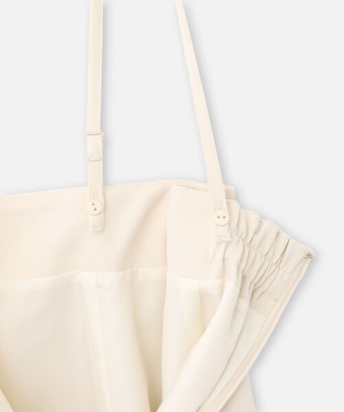 allureville（アルアバイル） スカート ジョーゼットサロペナロー