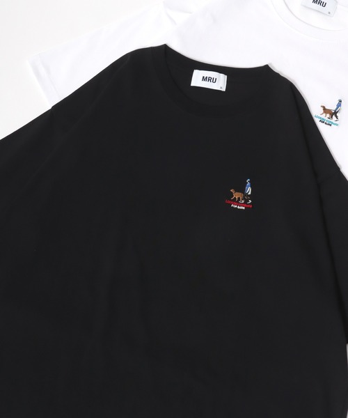 MRU tシャツ 2025SS MRU/エムアールユー オーバーサイズ