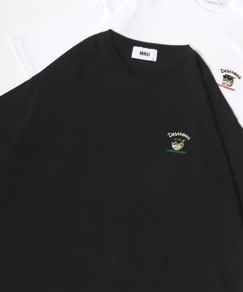 MRU tシャツ 2025SS MRU/エムアールユー オーバーサイズ
