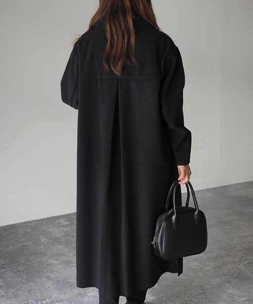 「Riberry」 チェスターコート MEDIUM モカ レディース_画像8