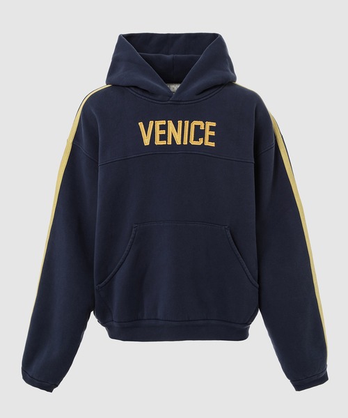 ERL venice パーカー Lサイズ ERL パーカー VENICE FOOTBALL HOODIE メンズ レディース