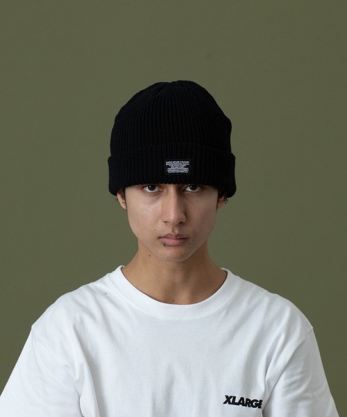 XLARGE ニット帽 ニットキャップ COOL MAX CUFF BEANIE メンズ