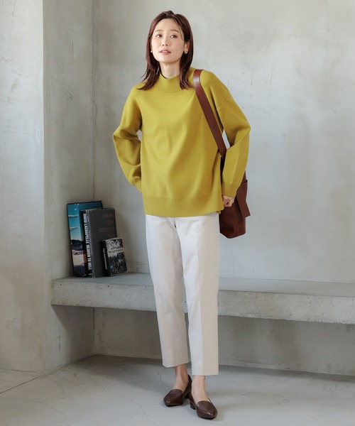 GLOBAL WORK（グローバルワーク） 長袖ニット MEDIUM アイボリー