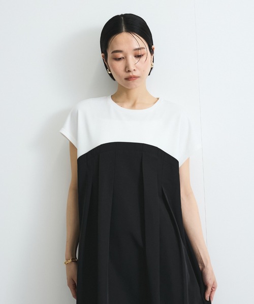 ビッキー（VICKY）/ドッキングタックワンピース≪手洗い可能≫ VICKY（ビッキー） ワンピース ドッキングタックワンピース「手洗い