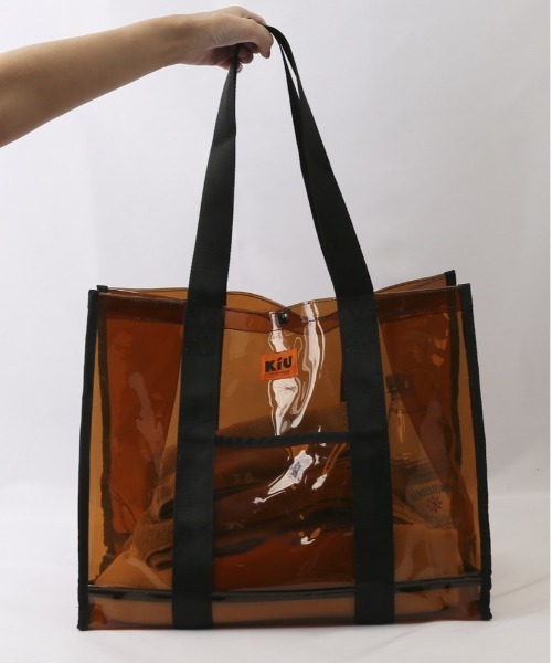 KiU（キウ） トートバッグ PVC ビッグトートバッグ PVC BIG TOTE BAG