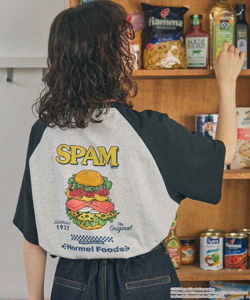 tシャツ SPAM(R)BRAND 別注 ヴィンテージプリント 半袖Tシャツ