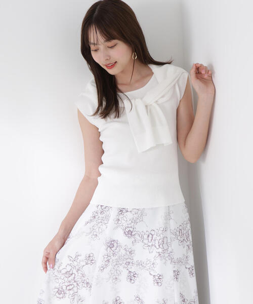 サマーニットアンサンブル　サイズ42 44 PROPORTION BODY DRESSING アンサンブル サマーニット