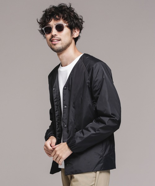 NANO universe（ナノ・ユニバース） ダウンジャケット X-LARGE カーキ