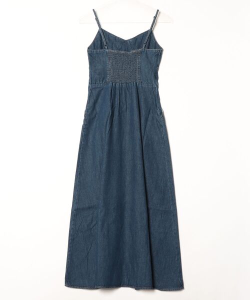 René デニムドレス　　ワンピース　　サンドレス LETee ワンピース デニムジップサンドレス ワンピース : ZOZOTOWN