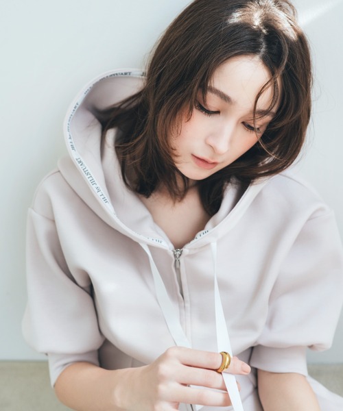 【新品】JILL by JILL STUART パーカー ビッグロゴパーカー | JILL by JILL STUART（ジル バイ ジル