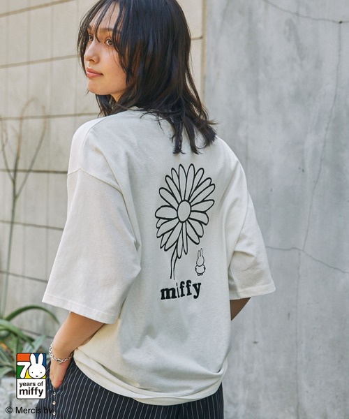 Miffy tシャツ 「Miffy」 別注 ミッフィー グラフィック刺繍
