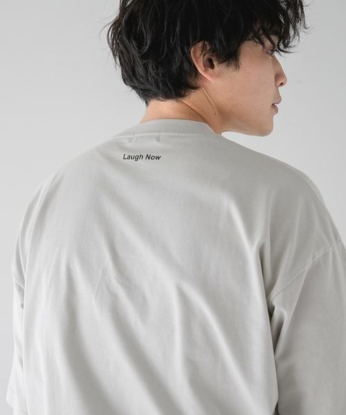 「LOWRYS FARM」 半袖Tシャツ MEDIUM グリーン メンズ