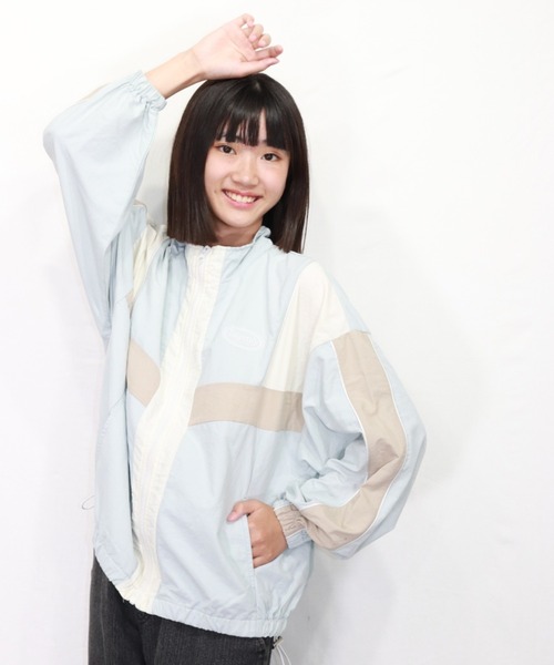 ジャケット・アウター rico RiCO SUCRE ブルゾン アウター RICO SUCRE/リコシュクレ ナイロン切替