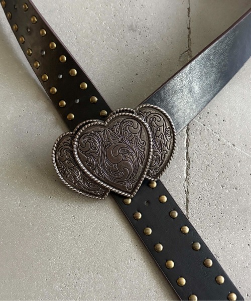 muller dallas 2018 ♡タッセル付きベルト Apple Half-moon Belt | 国産アップルレザー製ベルト, LOVST TOKYO