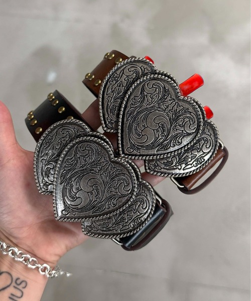 muller dallas 2018 ♡タッセル付きベルト Apple Half-moon Belt | 国産アップルレザー製ベルト, LOVST TOKYO