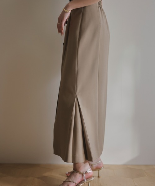 anuans（アニュアンス） ロングスカート SMALL グレー レディース